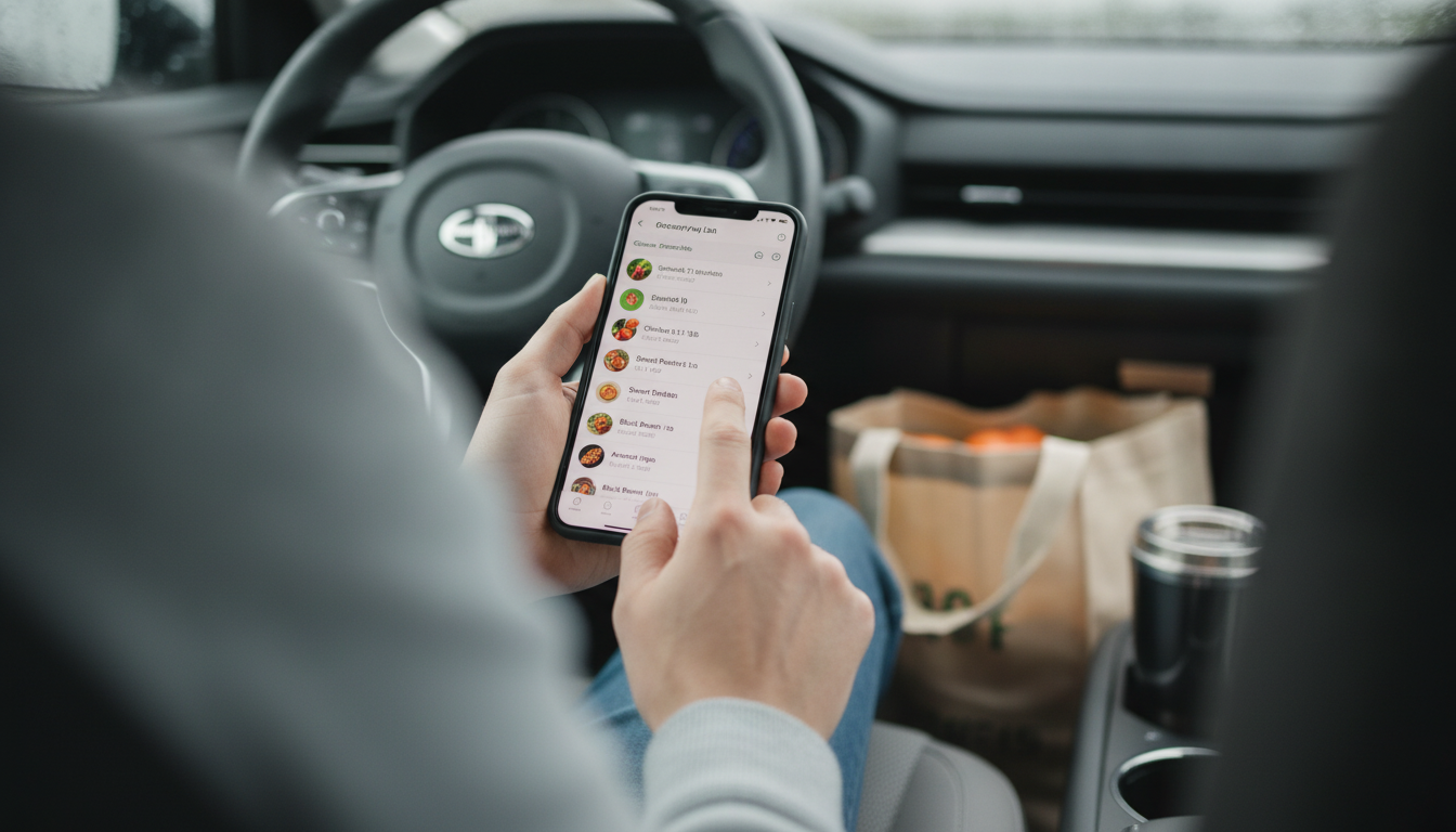 Recipe-First Grocery Lists: Healthy Meal Plan Made Easy